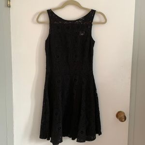 BB Dakota black lace dress